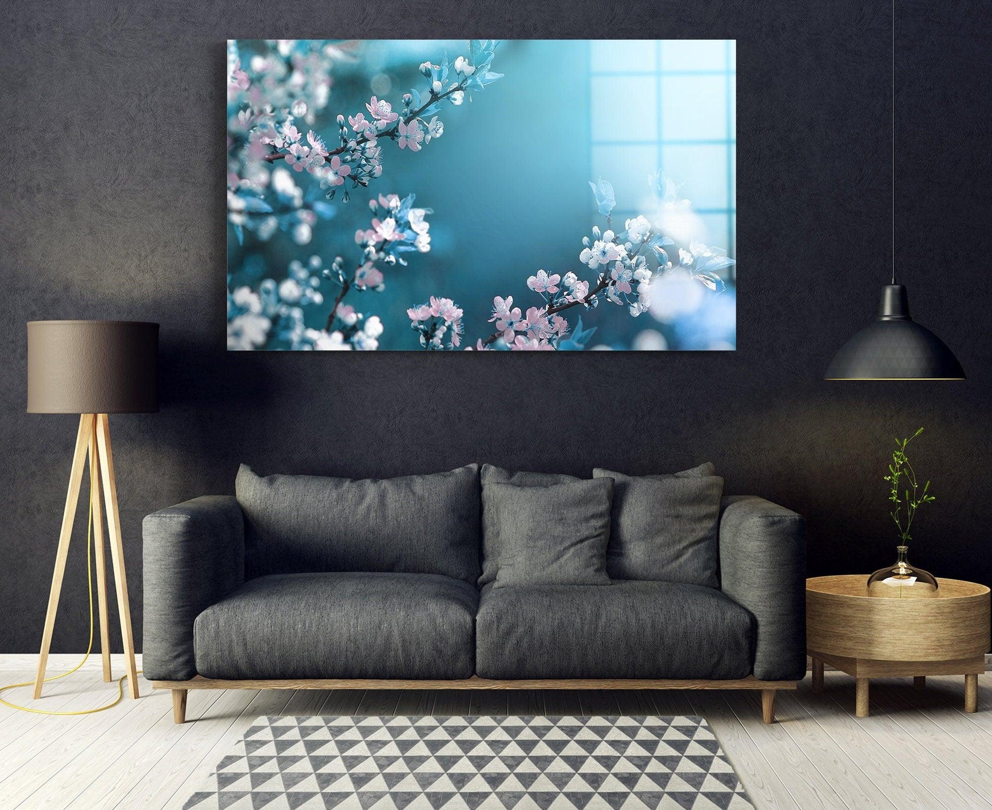 Cherry Blossom Tree wall decor| Canvas Wall Set, Home Decor For Him For Her Gift, canvas wall art, Cherry Blossom canvas wall art, Spring - TrendiArt