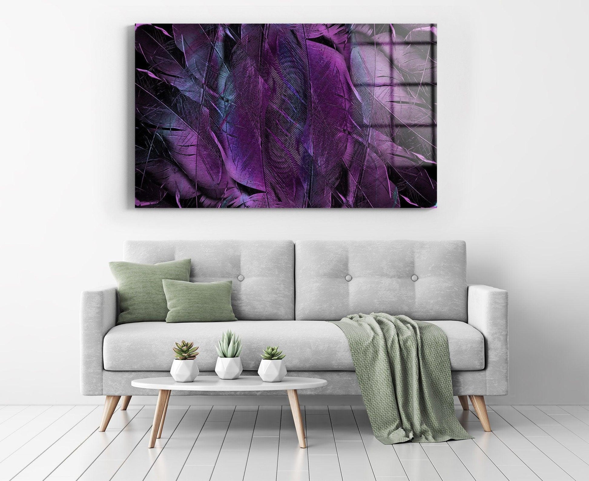 colorful Wall Art| UV Digital Printed, colorful Stones canvas wall art, stone Wall Decor, handmade furniture, stained glass wall art modern - TrendiArt