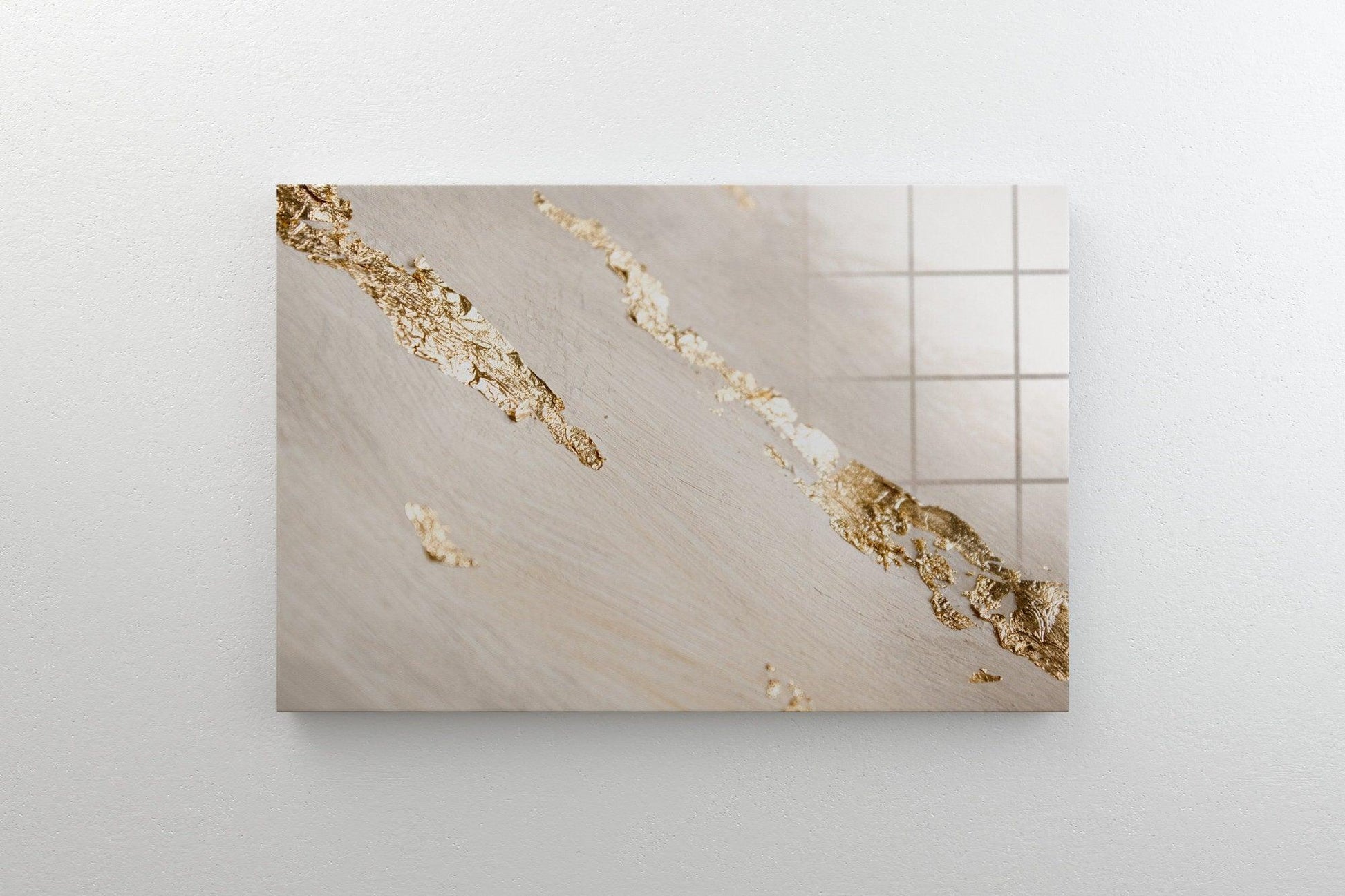 gold marble glass art | Abstract painting art, Contemporary extra large wall art, Modern home décor, marble glass wall art, glass print