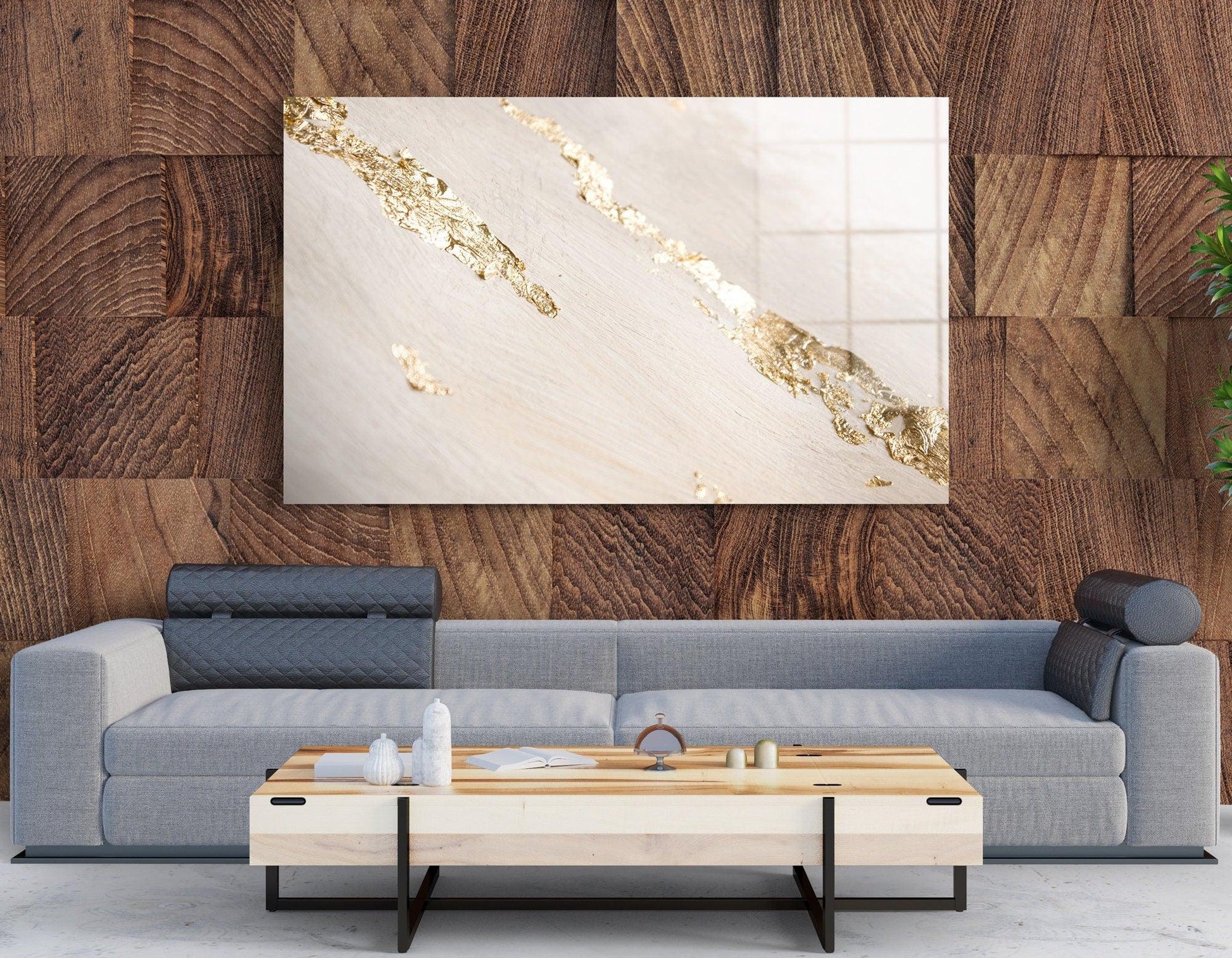 gold marble glass art | Abstract painting art, Contemporary extra large wall art, Modern home décor, marble glass wall art, glass print
