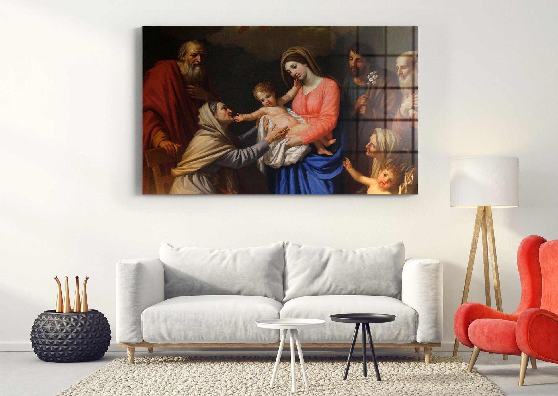 Jesus Canvas wall art | Christian Canvas, God Canvas - Canvas Prints, Gift Canvas, Wall Art Canvas, Christian art Jesus painting - TrendiArt