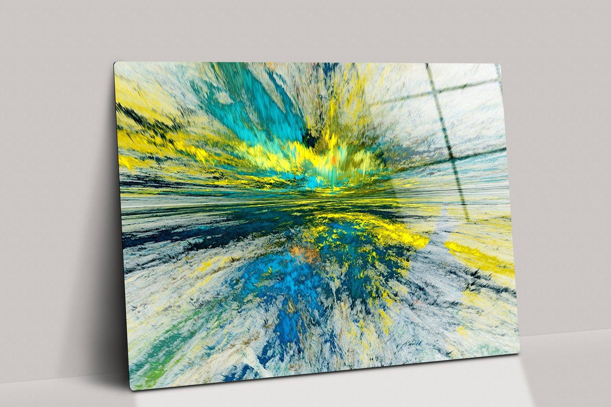 Oversized Abstract Wall Art Extra Large Modern Decor Large Original Colorful Print Texture Art Canvas Contemporary Wall Art Home Decor