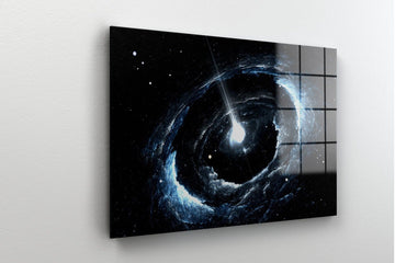 Space Solar Galaxy glass Wall Art Design | Galaxy stars cosmic space canvas wall art, space glass wall art, space painting, space art - TrendiArt