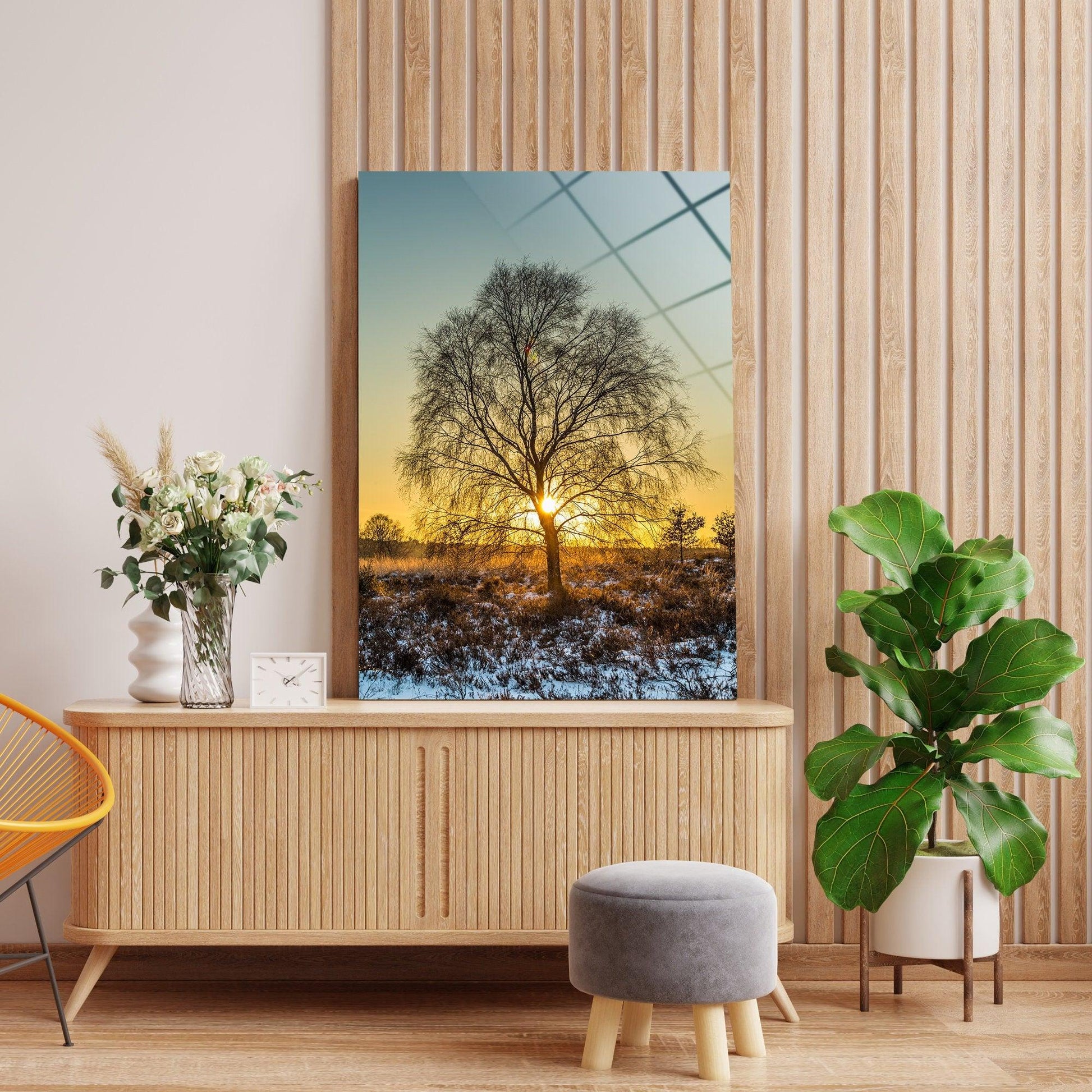 Tree Image canvas wall art | Great Gift, National Geographic Quality Photo, Tree Wall Decor, Home Decoration, Tree and Sun glass wall art