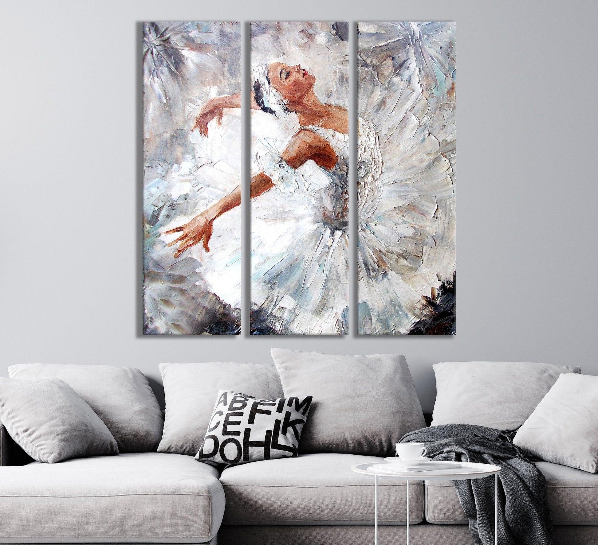 woman canvas wall art| Ballerina wall decor, Canvas poster, Dance Oil Paintings, Girl Gift, Woman Painting, Ballet Dancer, Ballet Dancer art