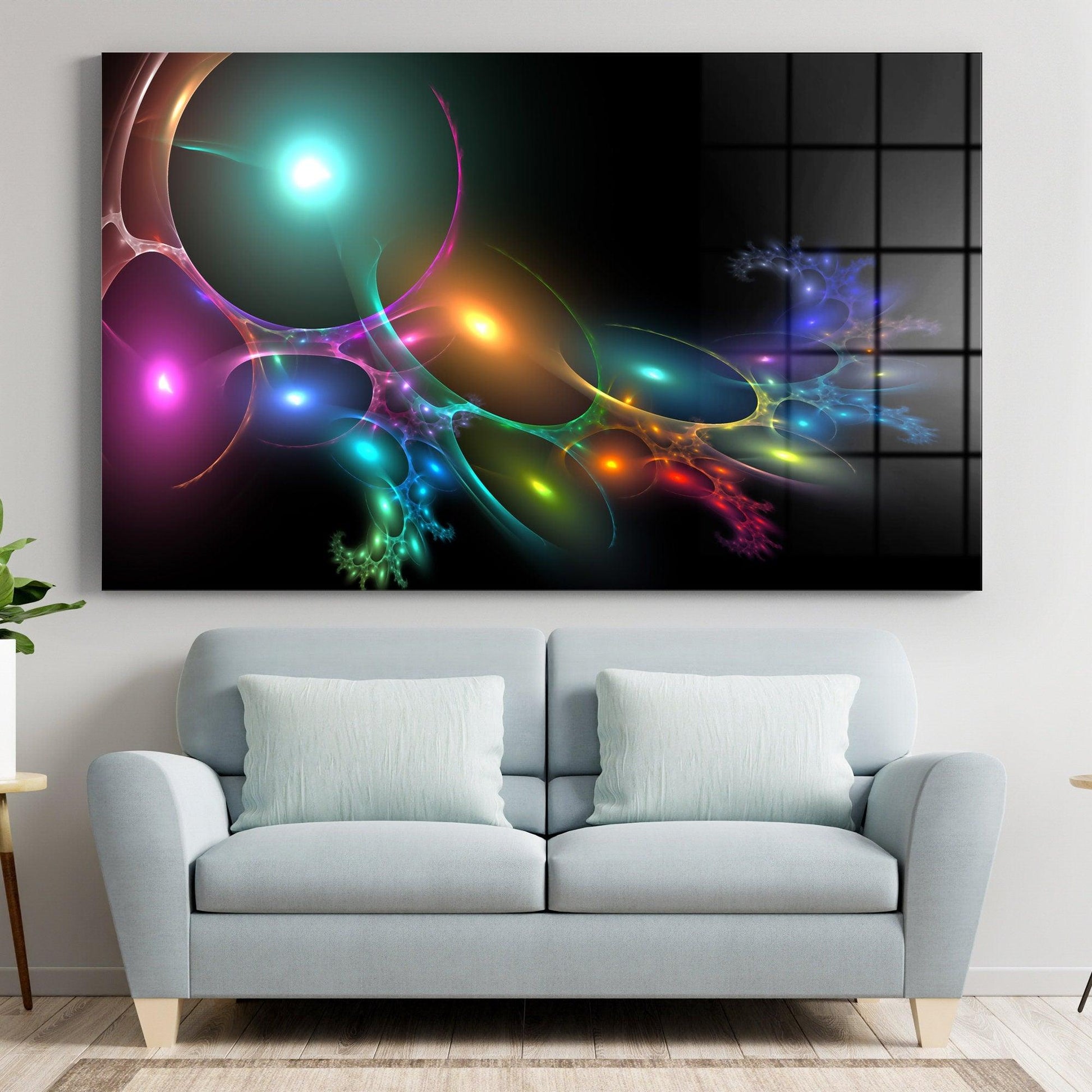 Wonderful Acrylic Painting | Abstract Wall Decor, Elegant Abstract Art for Home, Elegant design glass wall art, canvas art for sale