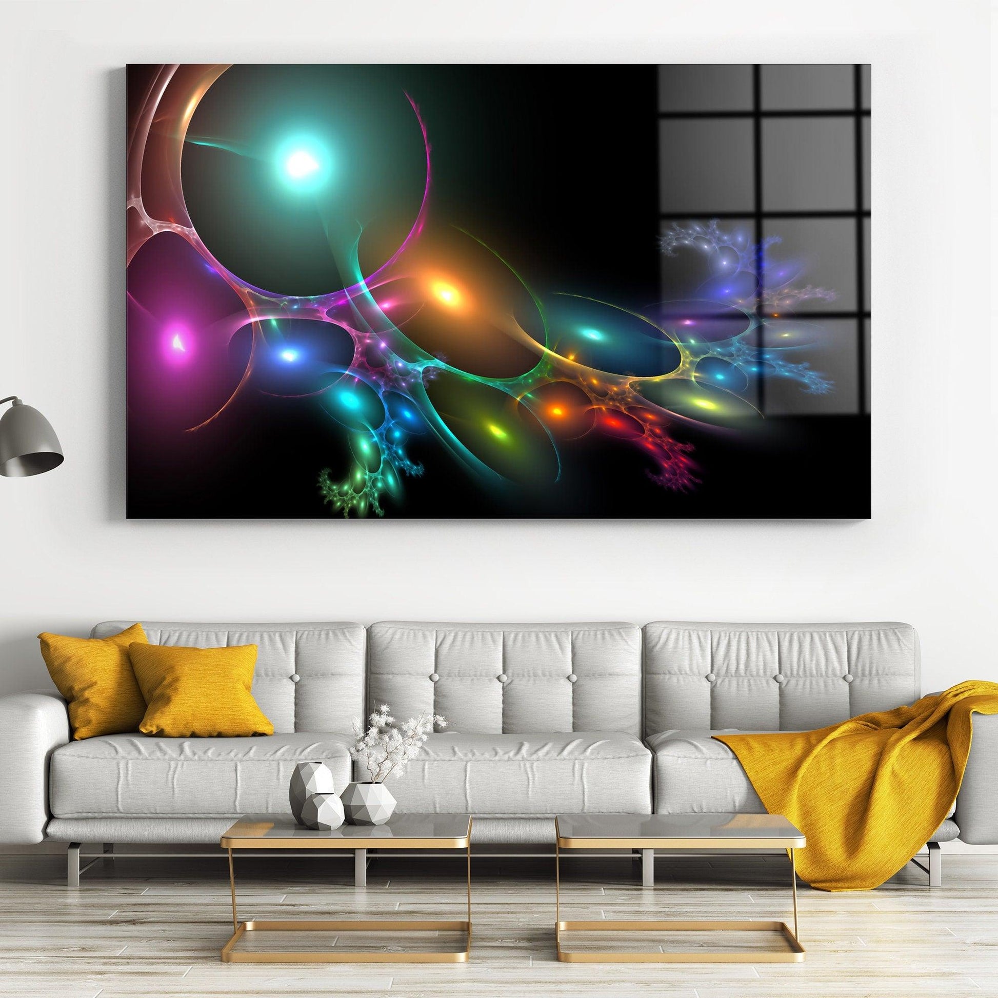 Wonderful Acrylic Painting | Abstract Wall Decor, Elegant Abstract Art for Home, Elegant design glass wall art, canvas art for sale